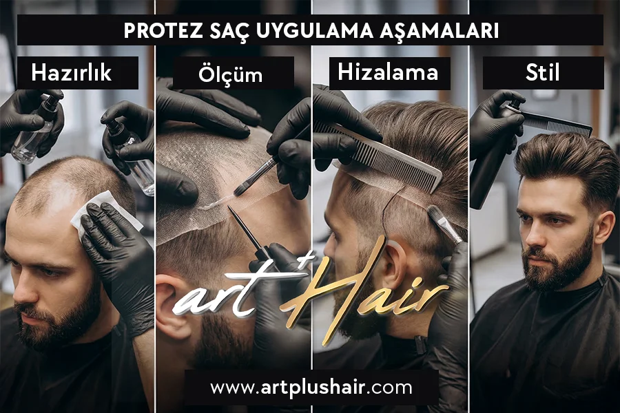 Protez Saç Uygulama Süreci